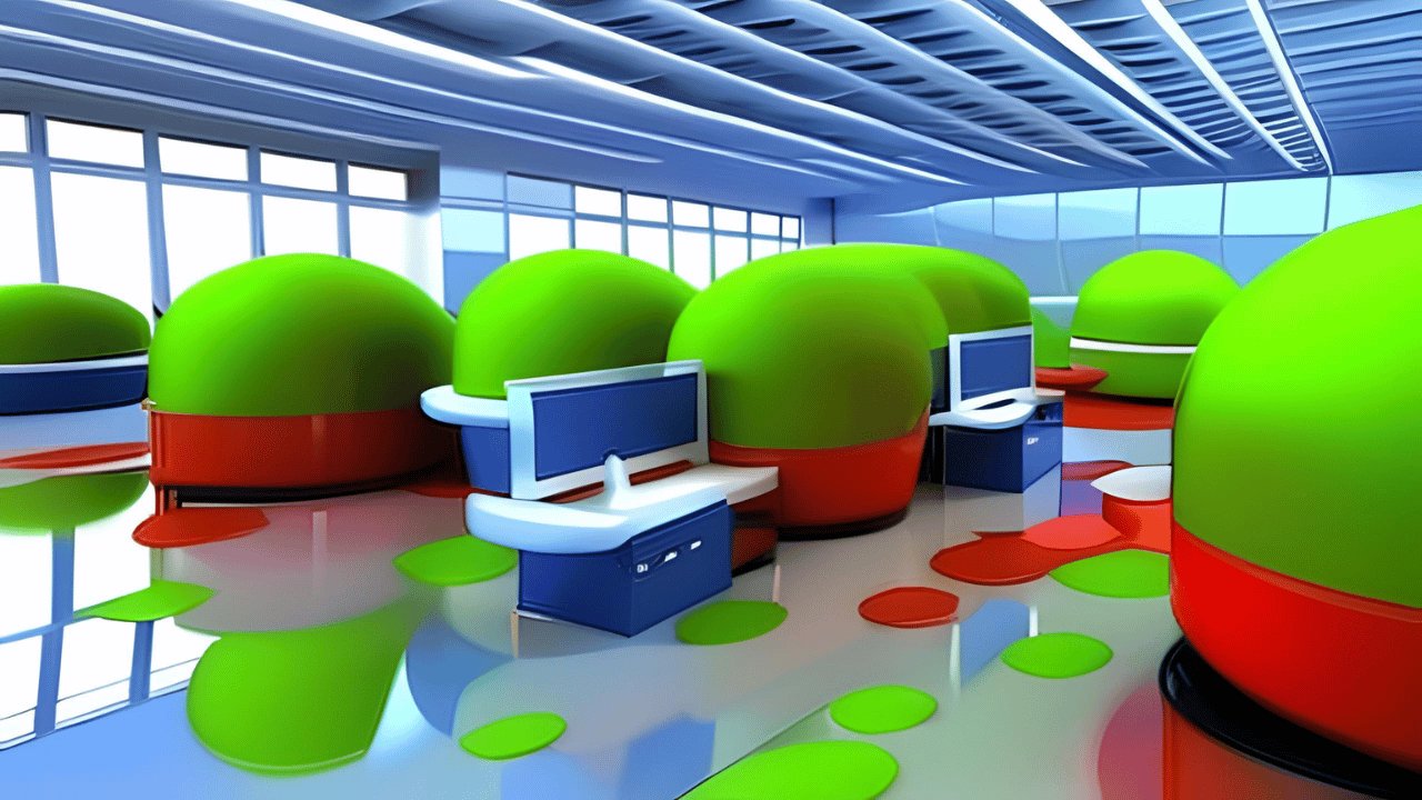 Grafik, die zeigt, wie sich die Arbeitswelt verändern wird.