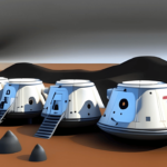 Grafik, die zeigt, wann der Mars besiedelt werden könnte.