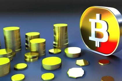 Kryptowährungen: Einfluss auf die Finanzmärkte Grafik, die den Einfluss von Kryptowährungen auf die Finanzmärkte zeigt.