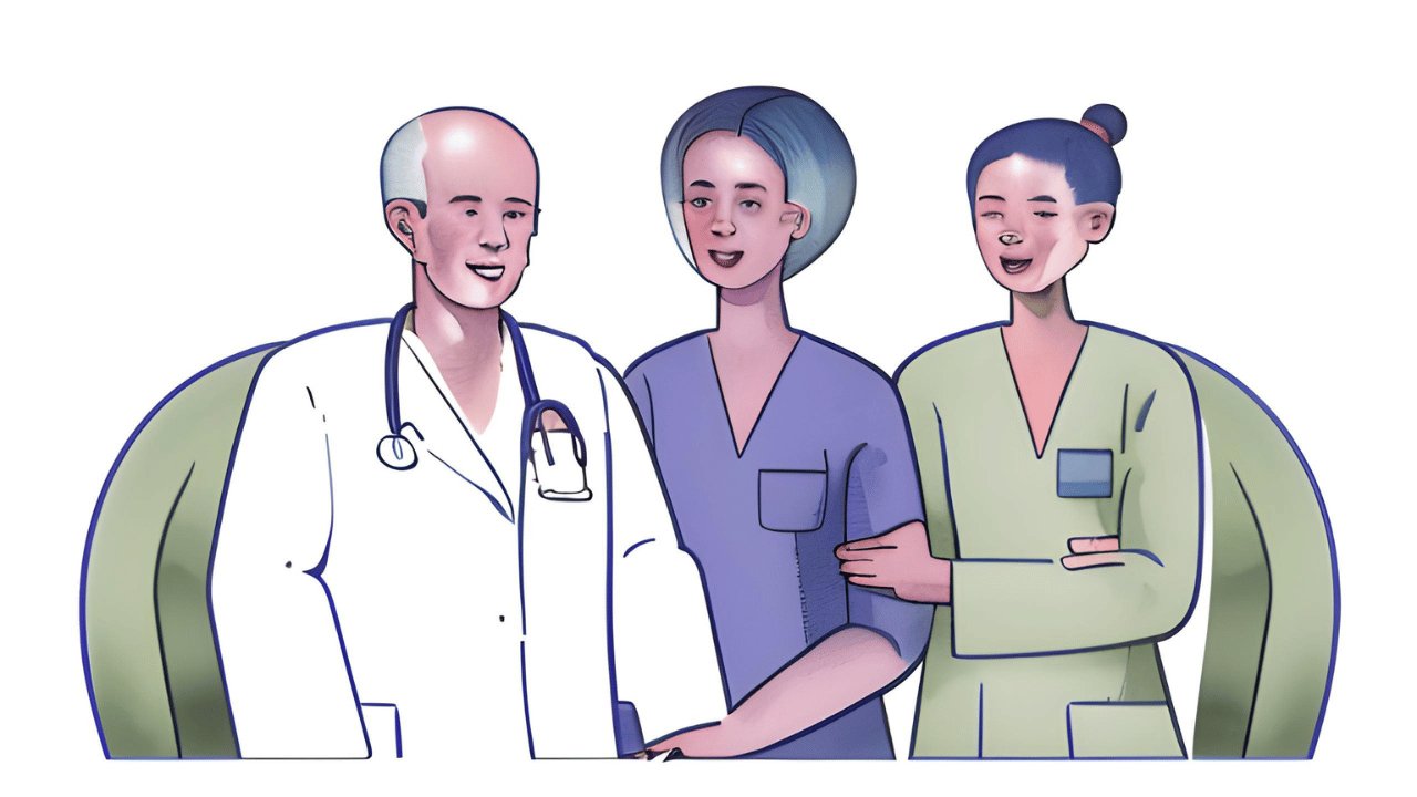 Die Zukunft der Medizin Grafik, die die Zukunft der Medizin zeigt.