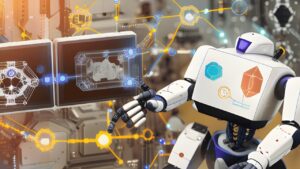 Die Zukunft der Technologien künstliche Intelligenz, Robotik und Blockchain