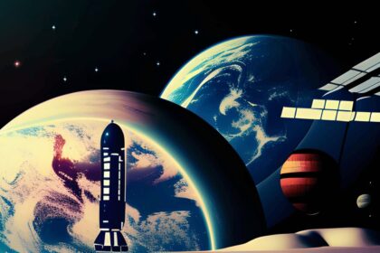 Grafik, die die Bedeutung der Raumfahrtforschung für die Menschheit zeigt.