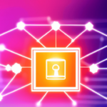 Grafik, die die Trends der Blockchain-Technologie und der sicheren Datenübertragung für 2023 darstellt.