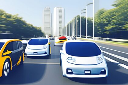 Grafik, die die Trends und Entwicklungen der Elektromobilität sowie die vielversprechende Zukunft nachhaltiger Fortbewegung darstellt.