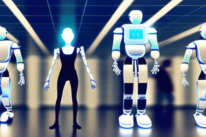 Erweiterte Menschlichkeit: Trends, Fortschritte und die vielversprechende Zukunft von Augmented Humanity und Cyborg-Technologien Grafik, die die Trends, Fortschritte und die vielversprechende Zukunft von Augmented Humanity und Cyborg-Technologien darstellt.