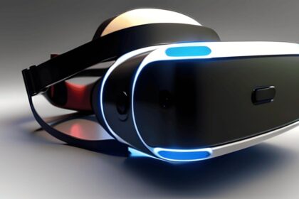 Virtual- und Augmented Reality: Die neuesten Trends und Zukunftsvisionen Grafik, die die neuesten Trends und Zukunftsvisionen in der virtuellen und erweiterten Realität darstellt.