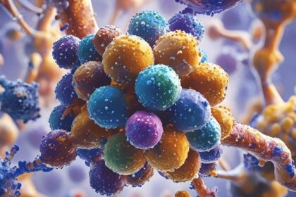 Grafik, die den Prozess des Multiomic Sequencing zeigt, einschließlich der Integration von Genomik, Transkriptomik, Proteomik und Epigenomik.