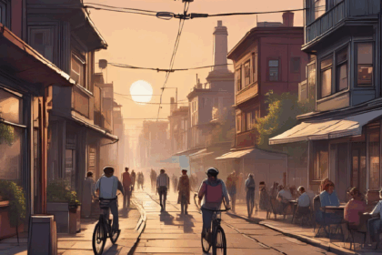 Was passiert, wenn Städte komplett autofrei werden Urbane Transformation: Autofreie Stadtlandschaft der Zukunft